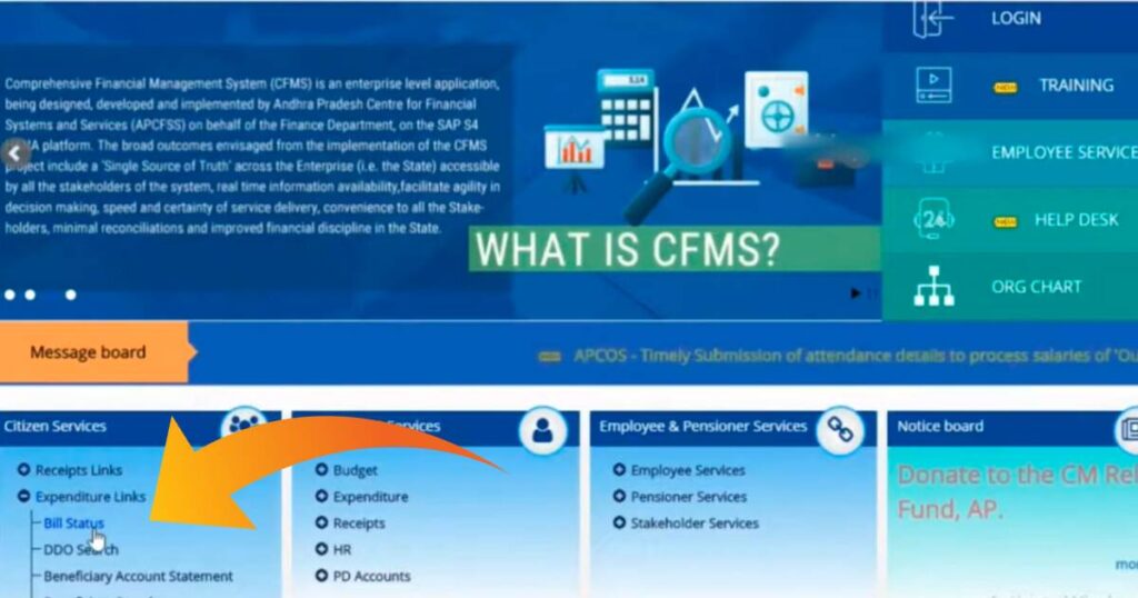 CFMS Bill Status